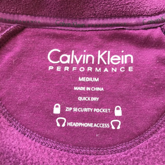 ❌❌SOLD❌❌Calvin Klein Performance Fleece Jacket - Picture 2 of 2